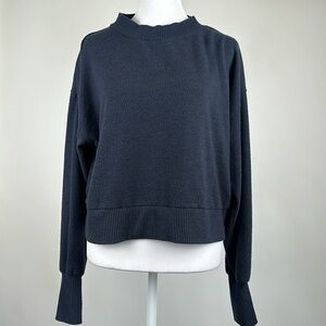 Cotton On Blue Crewneck Long Sleeve Pullover Sweater Women's Size Medium